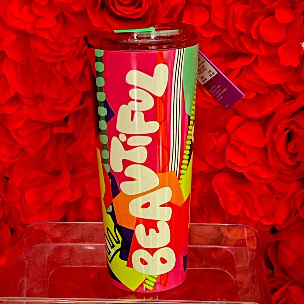 NWT💗Starbucks🌹Shae Anthony 2024 Rainbow Beautiful S. Steel Cold Brew Tumbler
